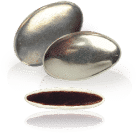 Dragées Chocolat argent