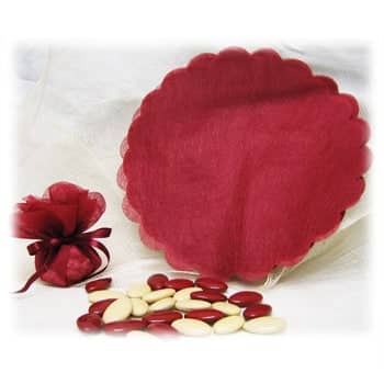 Tulle intissé - Vide - Framboise