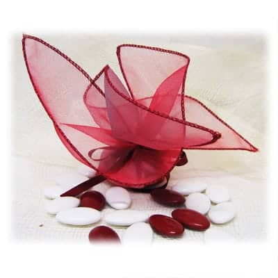 Tulle papillon - Vide - Framboise