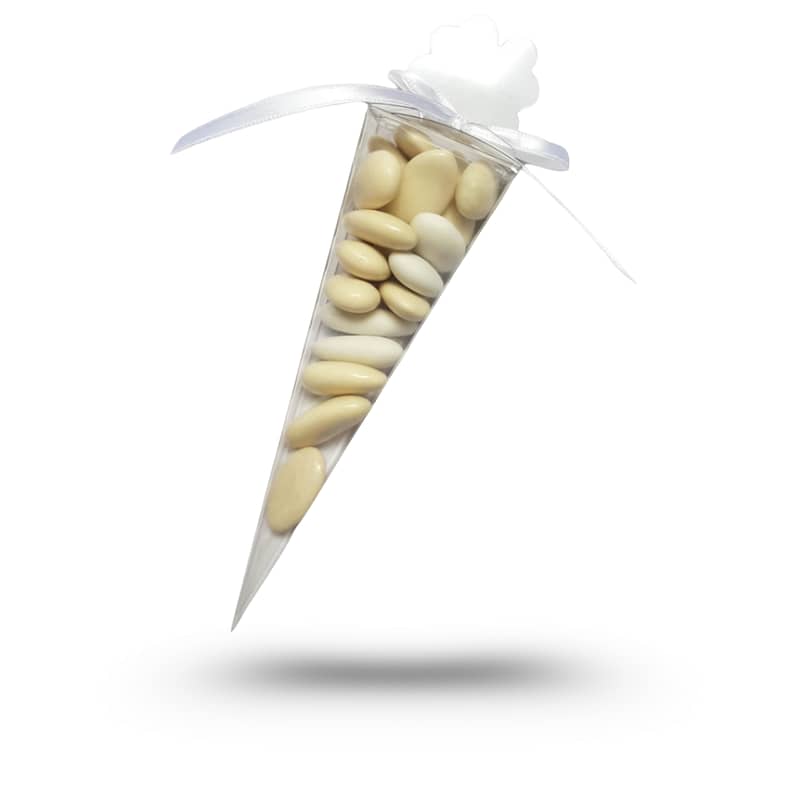 Cornet transparent vide
