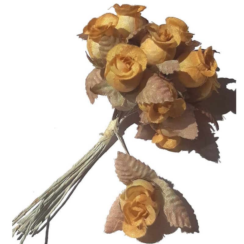 rose jaune deco