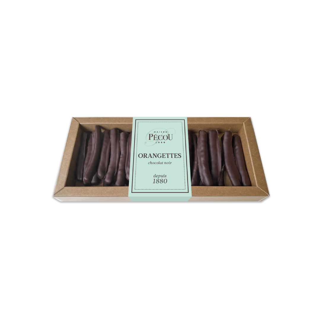 Orangettes chocolat noir