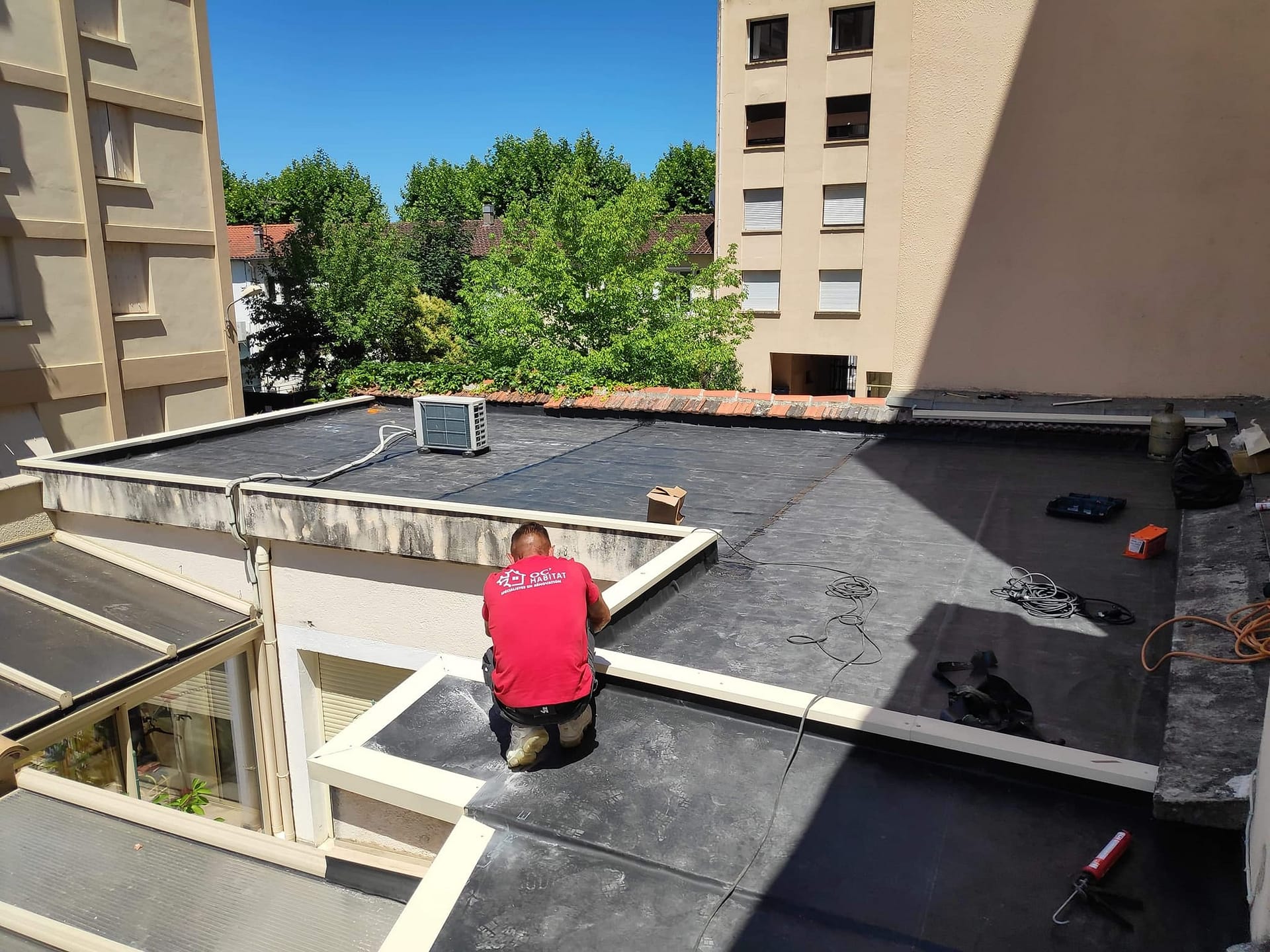 Étanchéité toit terrasse montauban