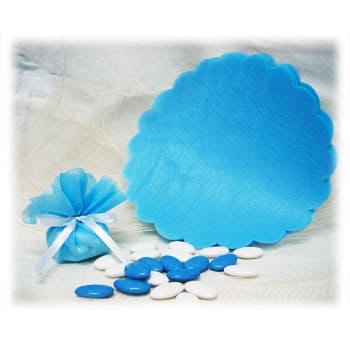 Tulle intissé – Vide – Bleu Pâle